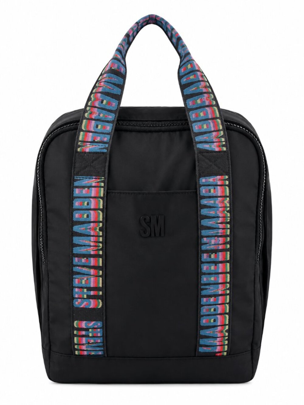 Steve Madden Small Backpack Rainbow Multicolored Accents Excellent Condition